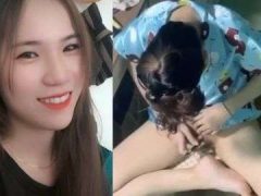 Clip Quay Lén Hot Girl Cạo Trụi Lông Mu