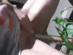 Hot Girl Xinh Yêu Móc Bím Cho Người Yêu Xem Để Sướng